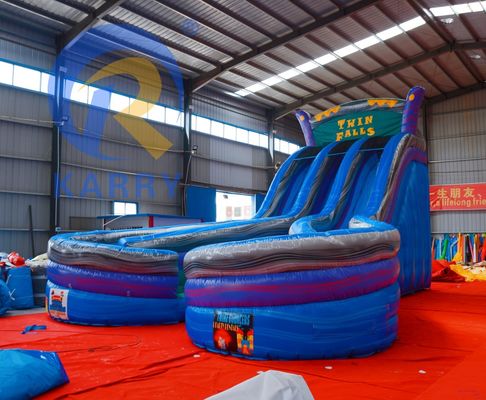 T/T Betalingsvoorwaarden PVC opblaasbare bounce house park waterglijbaan voor volwassenen en kinderen