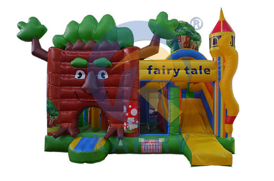 Functies PORTABLE De nieuwste bos kasteel glijbaan Outdoor Toy kasteel voor thuis / bedrijf