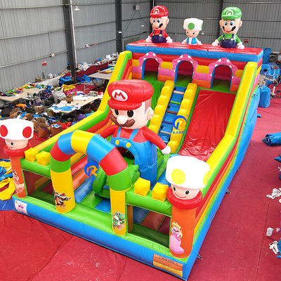 Buitenopblaasbare glijbanen voor kinderen Unisex maat Bouncy Castle speeltuin