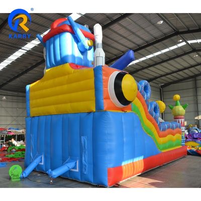 Mechanische opblaasbare dia's voor commerciële outdoorfeesten