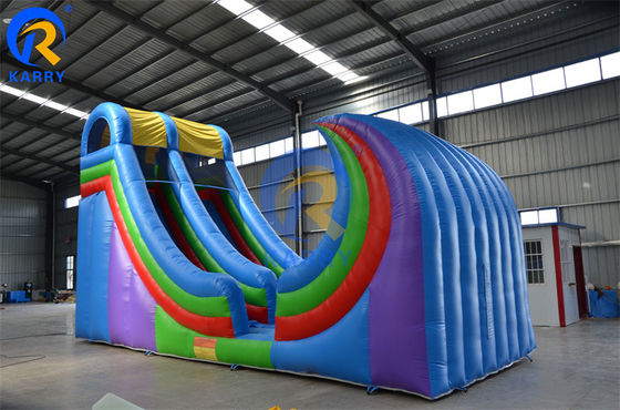 10*3.5*6m Performance-Driven PVC opblaasbare roterende waterslide voor zomerfeestverhuur