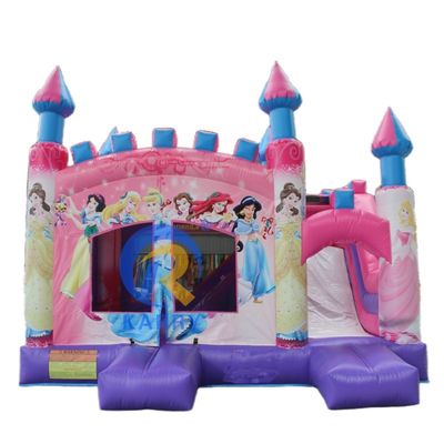 Unisex Buitenopblaasbaar Speelgoed sprookjesprinses Bouncy House reparatie kits inbegrepen