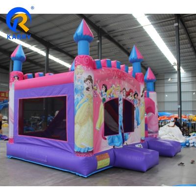 Unisex Buitenopblaasbaar Speelgoed sprookjesprinses Bouncy House reparatie kits inbegrepen