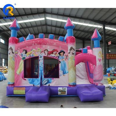 Unisex Buitenopblaasbaar Speelgoed sprookjesprinses Bouncy House reparatie kits inbegrepen