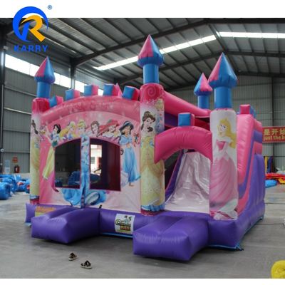 Unisex Buitenopblaasbaar Speelgoed sprookjesprinses Bouncy House reparatie kits inbegrepen