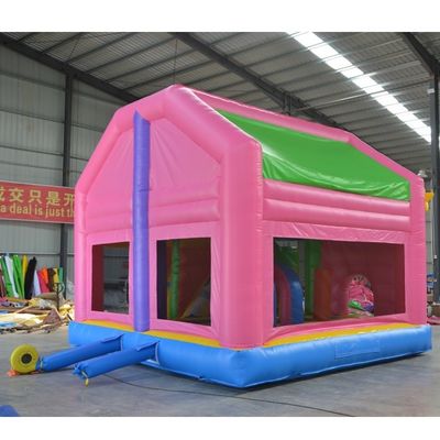 Commerciële evenementen promotie Eenhoorn Bouncy Castle met glij- en reparatie kits inbegrepen