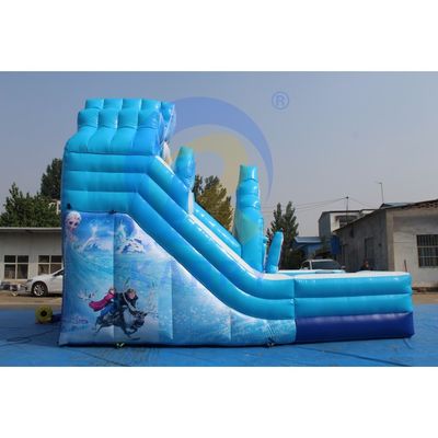 CE/EN71/EN14960 gecertificeerde commerciële opblaasbare Frozen bouncer slide combo voor volwassenen