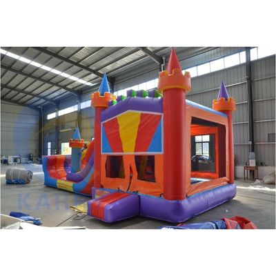 CE Blower Repair Accessories Include Building Blocks Opblaasbaar springhuis met glijbaan