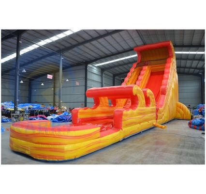 Kinderen springhuis uitgebreid waterglijbaan zwembad PVC-materiaal voor commerciële
