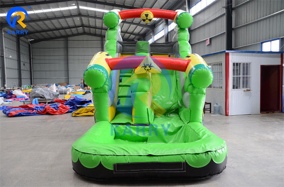 5-10 Passagiers evenement Commercieel opblaasbaar bouncy glijbadcombo voor kinderen en volwassenen