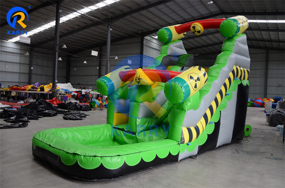 5-10 Passagiers evenement Commercieel opblaasbaar bouncy glijbadcombo voor kinderen en volwassenen