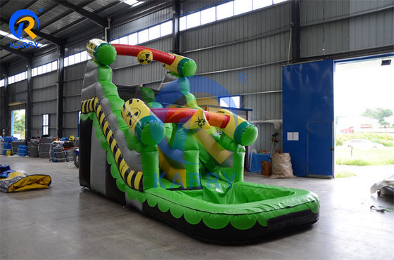 5-10 Passagiers evenement Commercieel opblaasbaar bouncy glijbadcombo voor kinderen en volwassenen