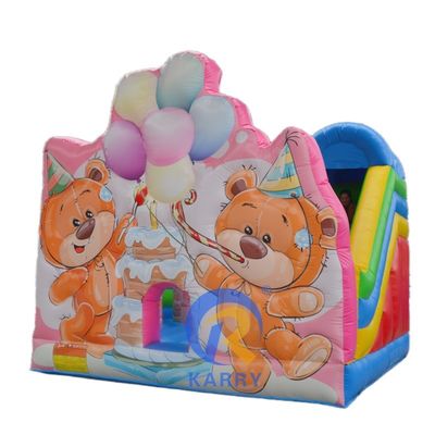 Aanpasbare PVC opblaasbare uitsmijter Mini schattig uitspronghuis voor kinderen EN71/CE gecertificeerd