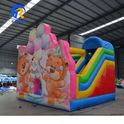 Populair ontwerp verjaardag beer opblaasbare uitsmijter voor kinderen springen plezier op feest evenementen