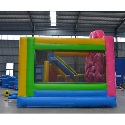 Populair ontwerp verjaardag beer opblaasbare uitsmijter voor kinderen springen plezier op feest evenementen