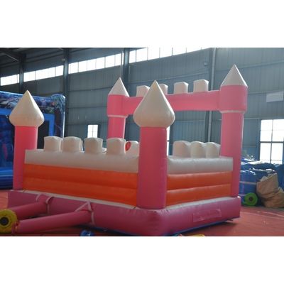 Kids' Party Essential Pink Kitty opblaasbaar springhuis met gesneden kattenontwerp en reparatie kit
