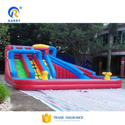 CE Blower en reparatie-accessoires inclusief opblaasbare waterslide voor kinderen met zwembad