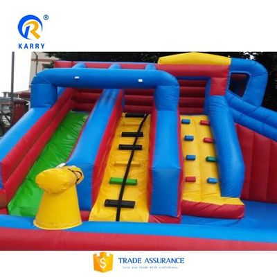 CE Blower en reparatie-accessoires inclusief opblaasbare waterslide voor kinderen met zwembad