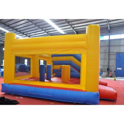 OEM aanvaard ontwerp Pikachu opblaasbare uitschuiver lucht water glijbaan springende bouncy kasteel