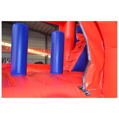 Unisex SuperMario opblaasbaar springhuis met waterslide