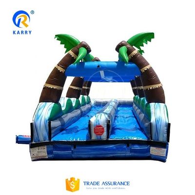 Gepersonaliseerde kleur opblaasbare waterglijbaan populaire achtertuin commerciële kinderen volwassenen grootte