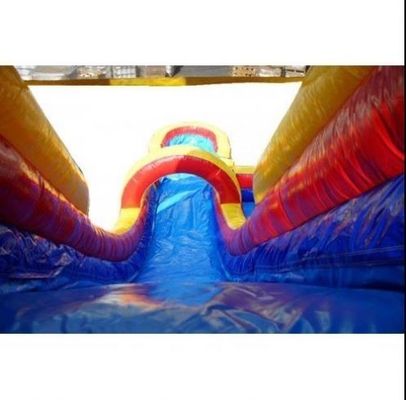 Buiten speeltuin Grote glijbanen Gebruikt pretpark Kinderen PVC waterglijbaan KR-GS610