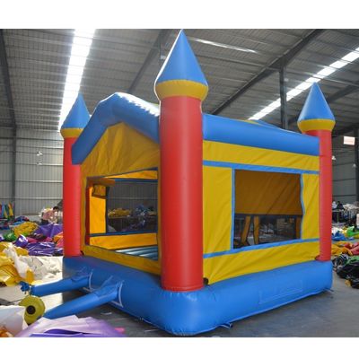 Op maat gemaakt logo geprinte opblaasbare springhuis voor kinderfeest in kinderplezierpark
