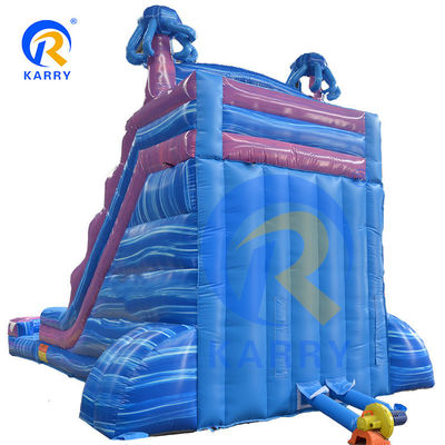 Jump Castle Bouncer voor volwassenen Big Blue Jellyfish Magic Design 5-10 passagiers toegestaan
