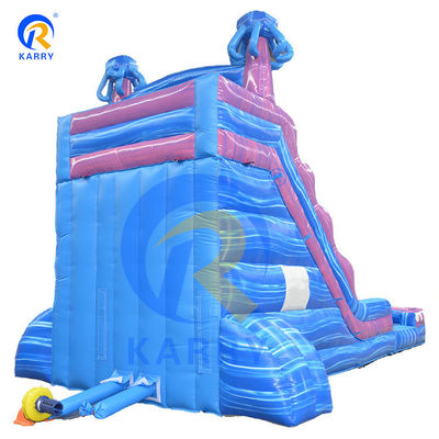 Jump Castle Bouncer voor volwassenen Big Blue Jellyfish Magic Design 5-10 passagiers toegestaan