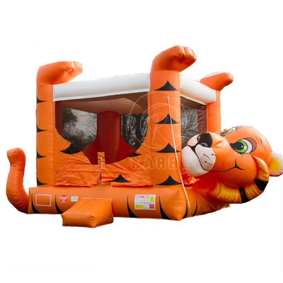 Draagbaar Bounce House opblaasbaar springkasteel met water zwembad glijbaan