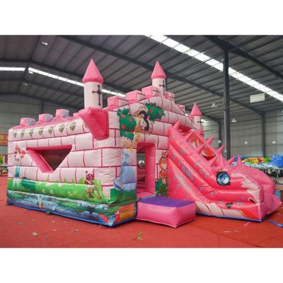 Blower Inclusief Kindertje Prinses Commercieel PVC opblaasbare uitsmijter Bouncing Castle