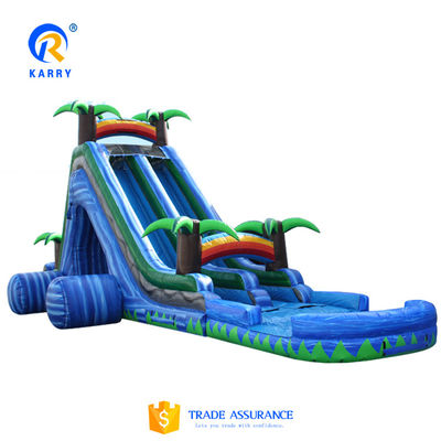 Verander uw evenement met onze commerciële PVC opblaasbare waterslide en zwembad