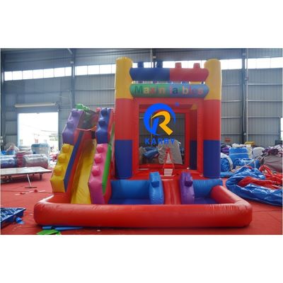 Commercieel PVC-opblaasbaar kasteel voor kinderen en volwassenen