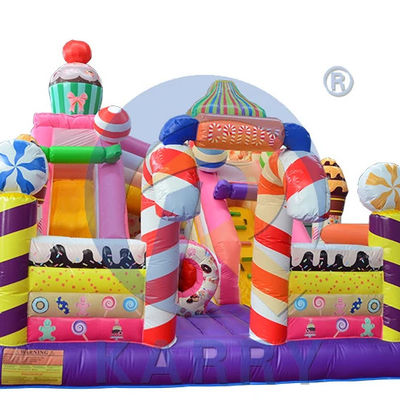 Opblaasbaar Kasteel Bounce House Waterglijbaan Combo Op maat gemaakt voor kinderspel