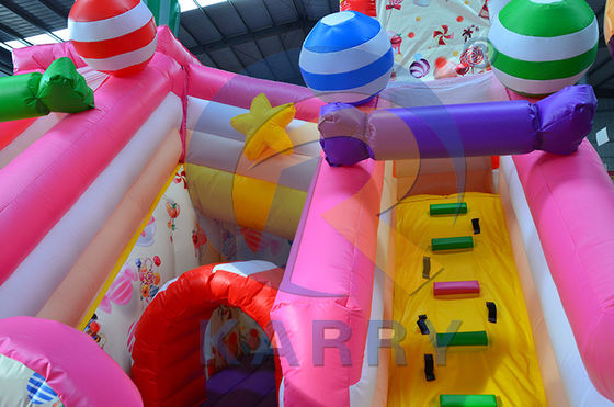 Opblaasbaar Kasteel Bounce House Waterglijbaan Combo Op maat gemaakt voor kinderspel