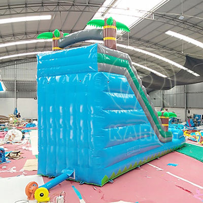 Opblaasbaar waterglijbaan met PVC-materiaal