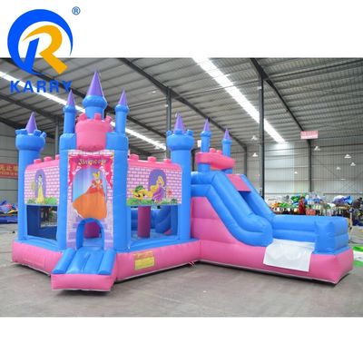 Princess Party Castle Jumper opblaasbare moonwalk uitsmijter voor actief entertainment