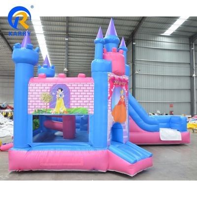 Princess Party Castle Jumper opblaasbare moonwalk uitsmijter voor actief entertainment