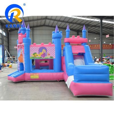 Princess Party Castle Jumper opblaasbare moonwalk uitsmijter voor actief entertainment