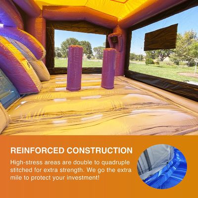 Thunder Water Slide en Purple Bounce House Repair Kits inbegrepen voor eenvoudig onderhoud