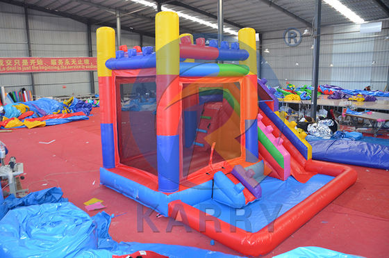 Indoor Party opblaasbaar springhuis met aanpasbare opties en CE-blazer inbegrepen