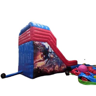 Platon PVC - Tarpaulin materiaal kenmerken grote spiderman opblaasbare uitsmijter droog glijbaan