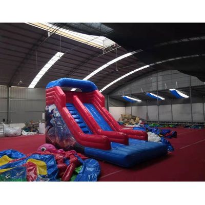 Platon PVC - Tarpaulin materiaal kenmerken grote spiderman opblaasbare uitsmijter droog glijbaan