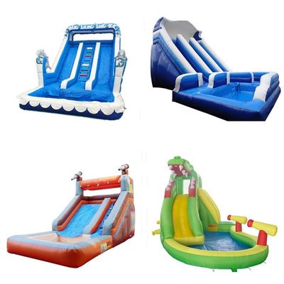 Maximale capaciteit 100-500 kg EN7114960 Kleine tuinopblaasbare waterglijbaan