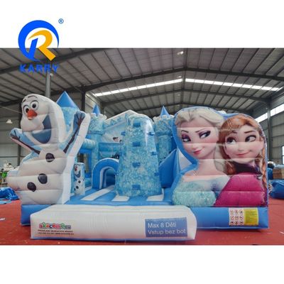 Jumping Castle Adventure Commercieel opblaasbaar bevroren springhuis te huur