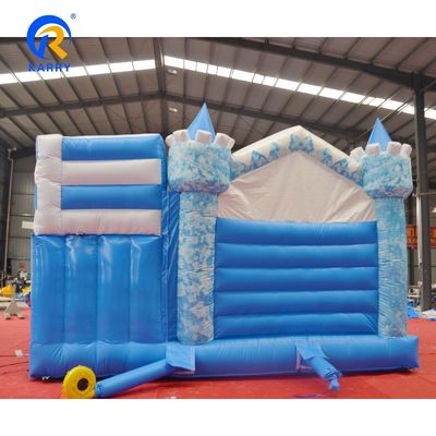 Jumping Castle Adventure Commercieel opblaasbaar bevroren springhuis te huur