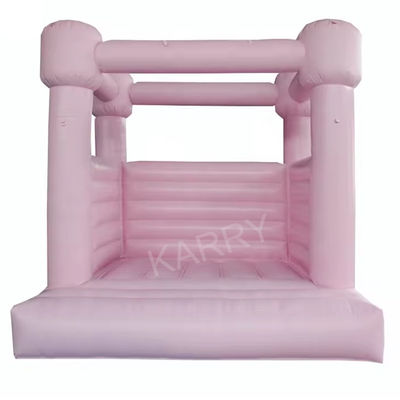 Geslacht Unisex Draagbare Persoonlijke Bruiloft Roze Opblaasbare Bounce Castle Kleuter Bouncer