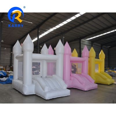 Geslacht Unisex Draagbare Persoonlijke Bruiloft Roze Opblaasbare Bounce Castle Kleuter Bouncer