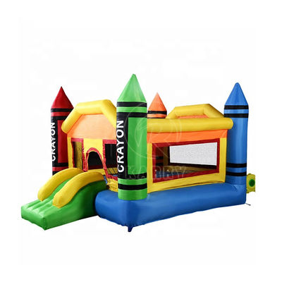 Gepersonaliseerd Kinders Naughty Castle voor commerciële opblaasbare speeltuin Fun Verhuur