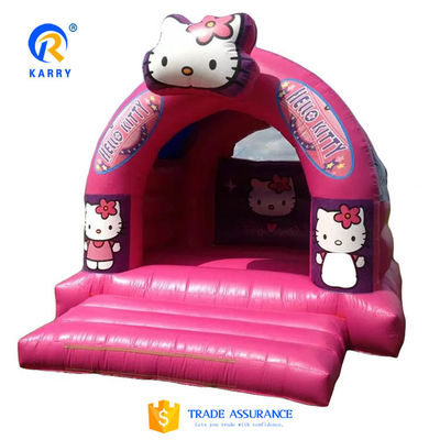 Partijverhuur Residentieel Op maat gemaakte mini opblaasbaar kasteel Bounce House met glijbaan